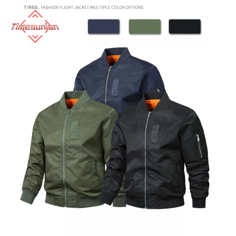 

Bomber Jackets for Man Fashion Aviator Baseball Jacket New In Outerwears Spring Autumn Ropa Hombre Jackets Coat Woman