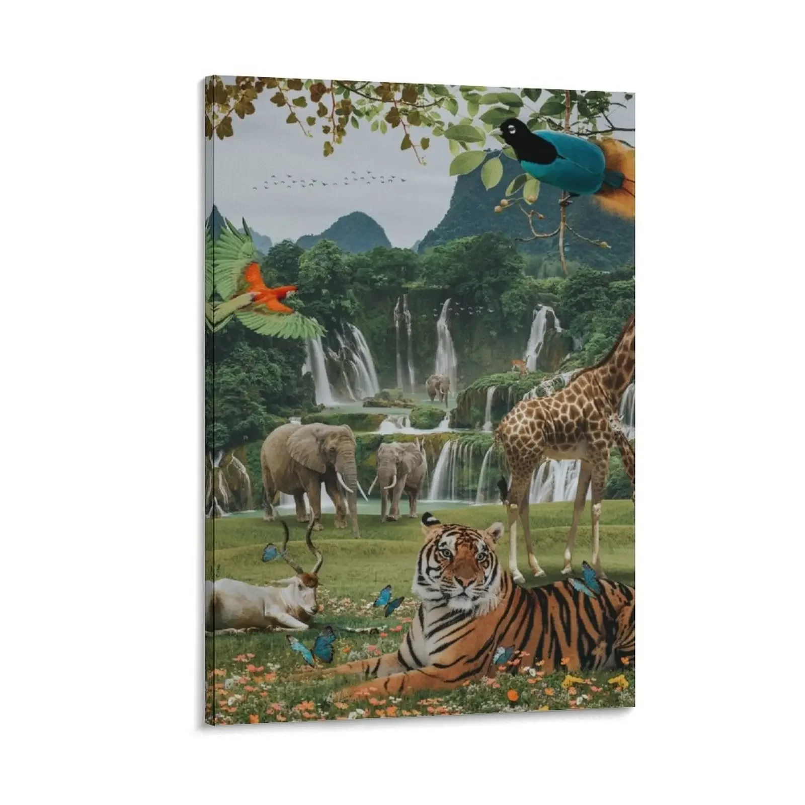 

NEW WORLD Canvas Painting korean room decor decorations for the room decor Wall paintings