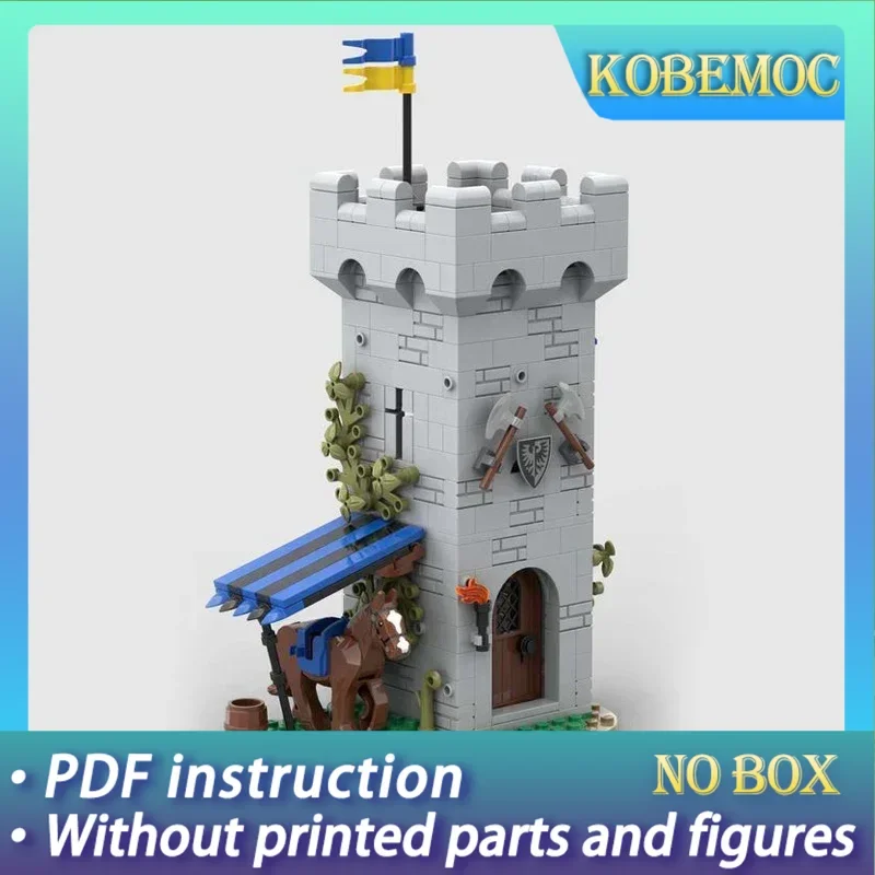 

Moc Building Bricks Fortress Model Black Falcon Nest Castle Technology Modular Blocks Gifts Christmas Toys DIY Sets Assembly