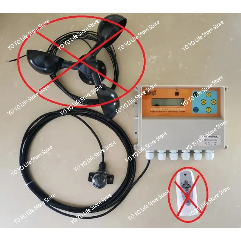 Solar Automatic Tracking Controller Optical Control Plus Time Control Gyroscope Single Axis Solar Tracking Tilt