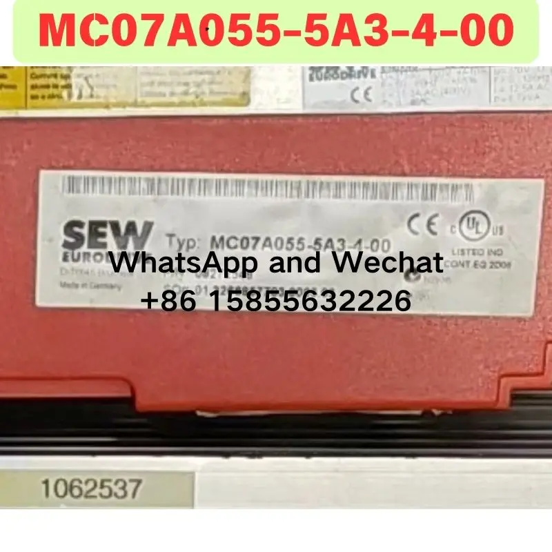 

Used MC07A055-5A3-4-00 Driver Functional test OK Fast delivery