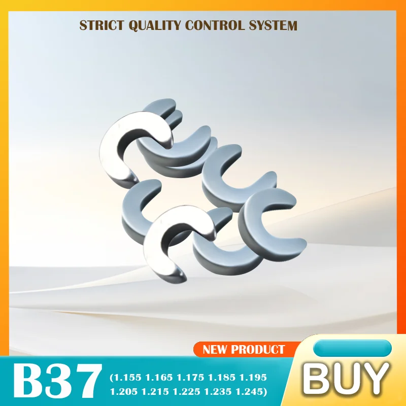 B37 50PCS Per Box 1.18mm-1.27mm Size Precision Diesel Nozzle Common Rail Adjusting Shim Fuel System Calibration Washer XI1024
