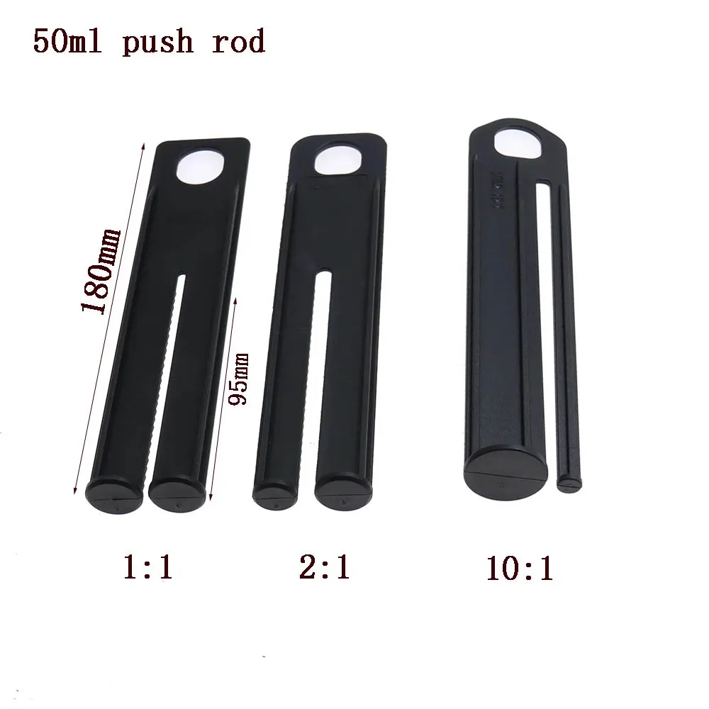 1 шт., 50 мл, двухкомпонентный клеевой пистолет для эпоксидного герметика AB, соотношение 1:1, 2:1, 10:1, ручной инструмент для уплотнения, дозатор аппликатора, клейкая смесь