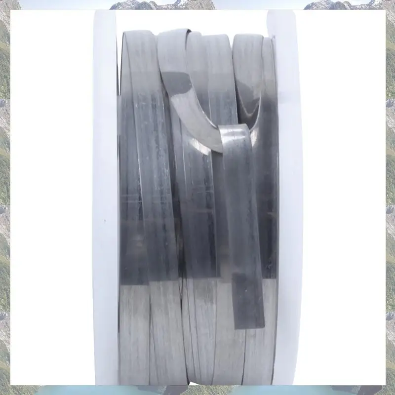 

2025 Trend 5Pcs 7.5M 24.6Ft 0.2X3mm Nichrome Flat Heater Wire For Heating Elements