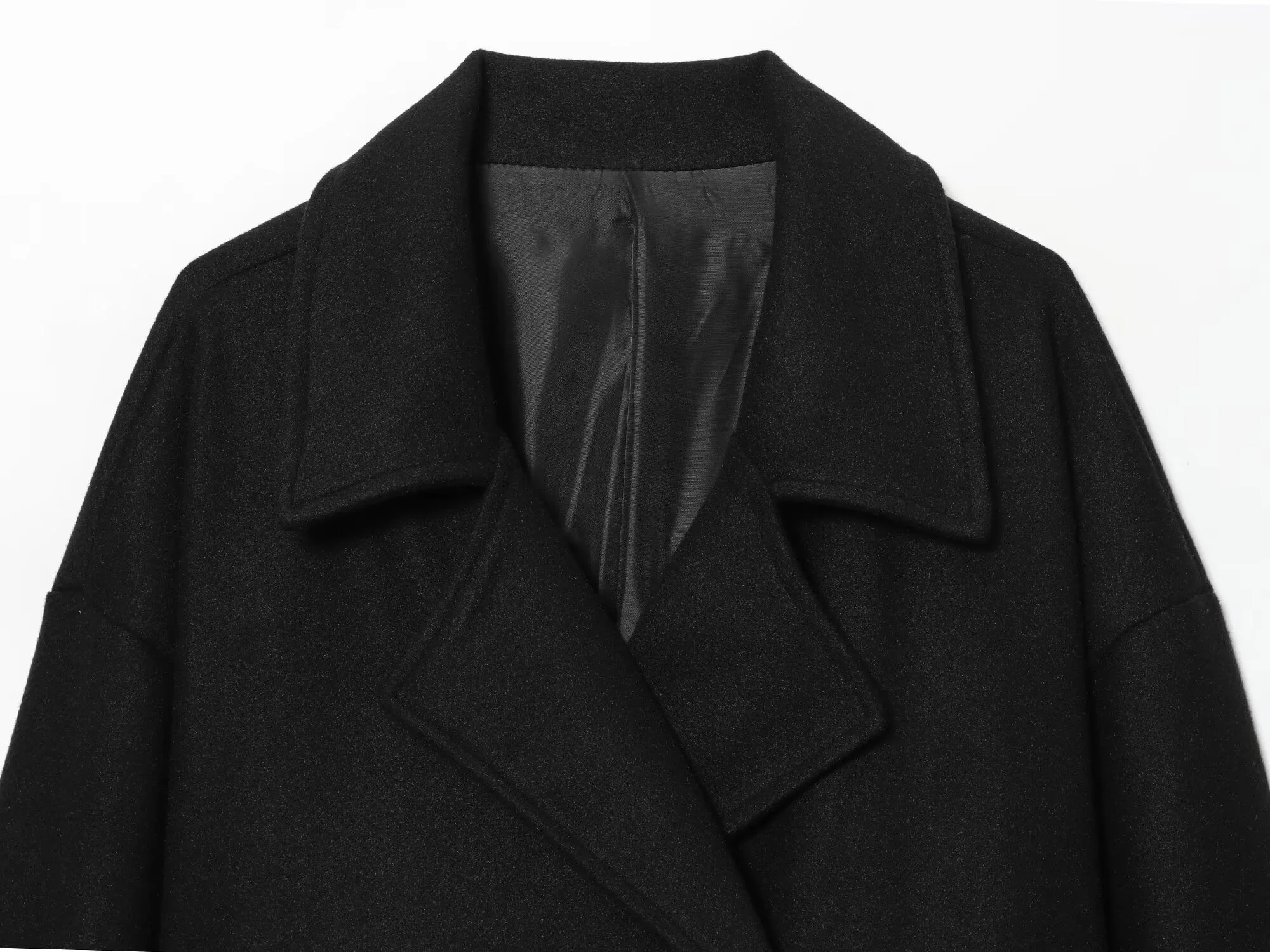 Zimní nová dámská ležérní móda pro dojíždění, jednoduchá elegantní volná všestranná dvouřadá krátká bunda 2025 - náhled 4