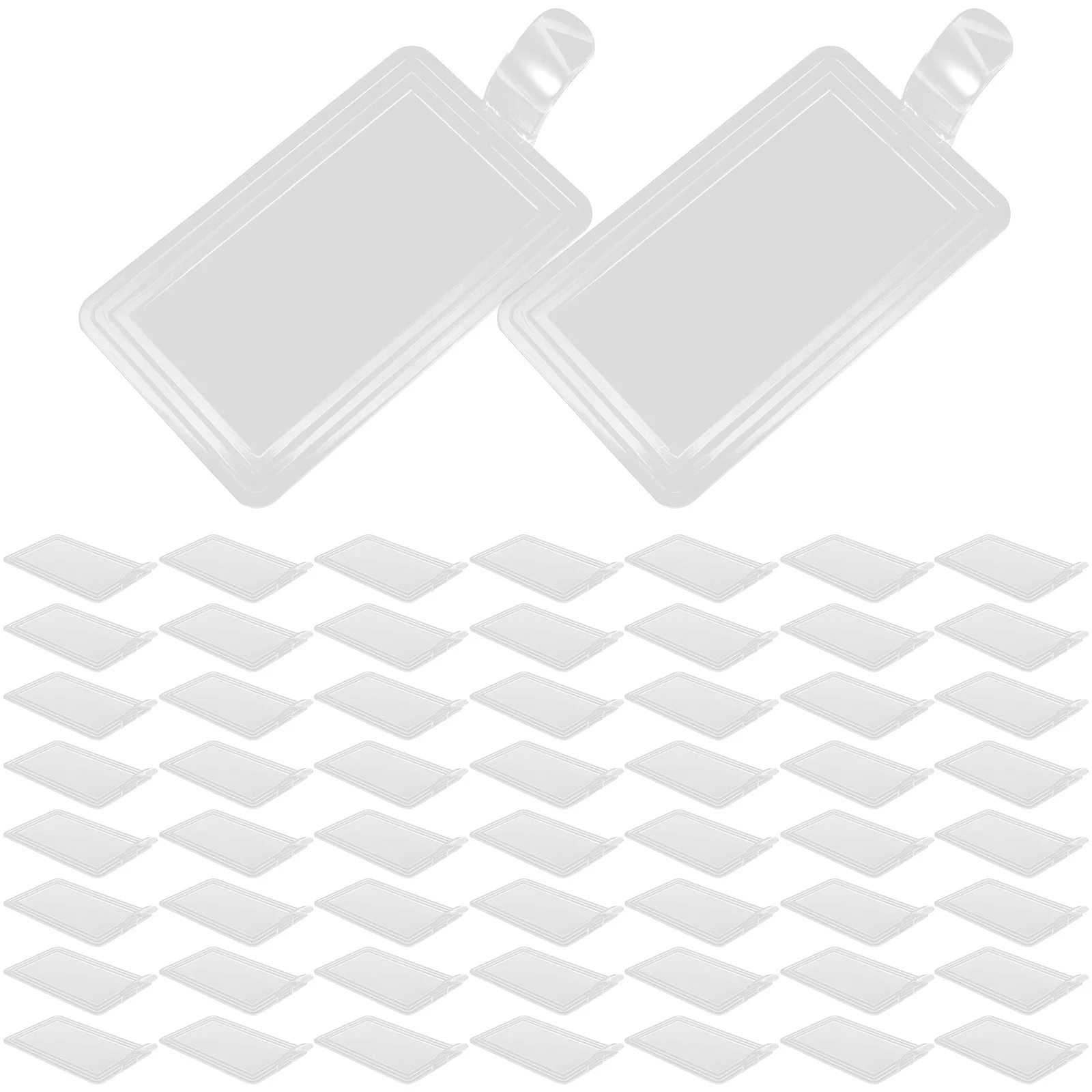 

100pcs Cake Bottom Boards Reusable Plastic Mousse Bases Round Square Display Tray Transparent Handles for Parties