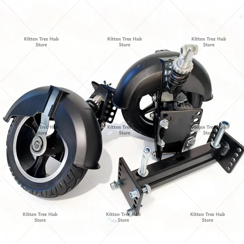 Folding Electric Bicycle Training Wheels, Anti-slip Anti-fall Balance Auxiliary Wheels for Beginners