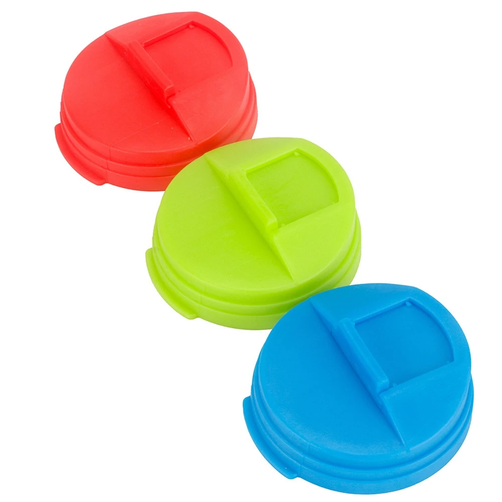 3 قطعة يمكن يغطي لغطاء علبة الصودا يغطي حامي ، قابلة لإعادة الاستخدام يمكن انسكاب حامي لعلب الحجم القياسي-AT30