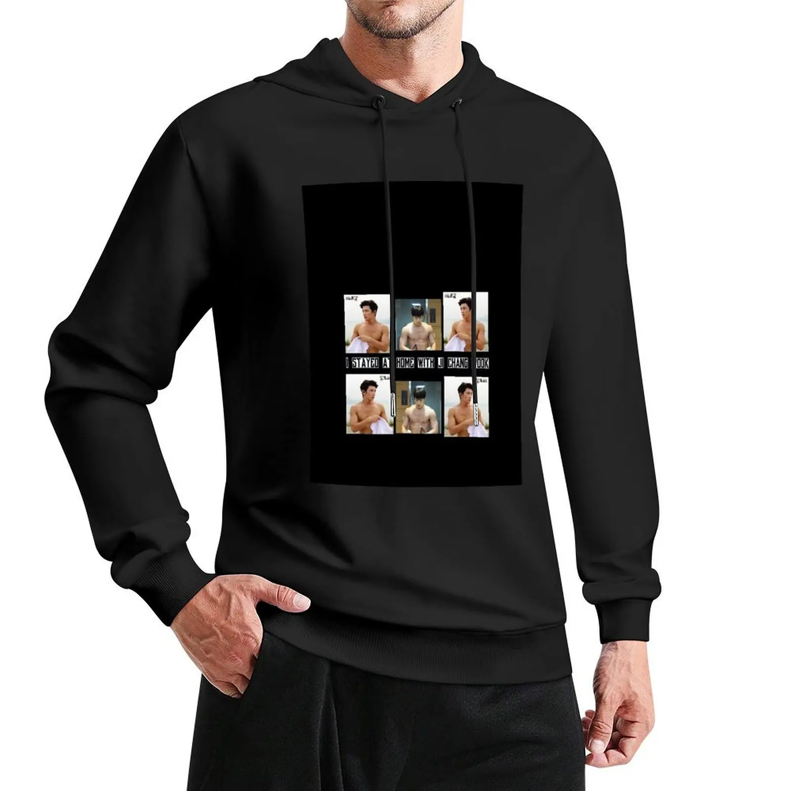 

Ji Chang Wook [ISH] Series Pullover Hoodie mens clothing hoodies for men high quality