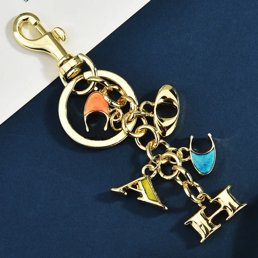 

Metal key chains, cute fruits, diamond-inlaid apple key chains, pendants, bag key chains, bag pendants