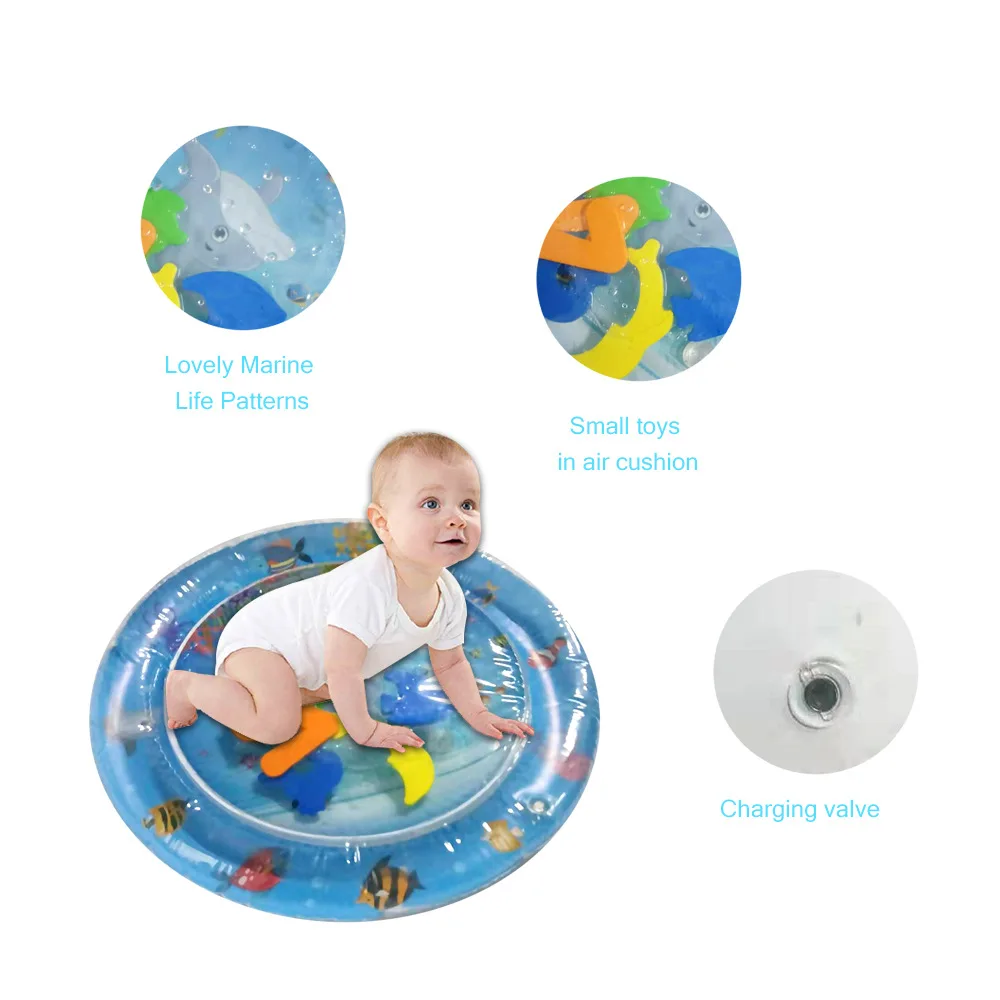 Opblaasbare babywatermat Interessante peuter Leuke activiteit Speelwatermat voor kinderen Kinderen