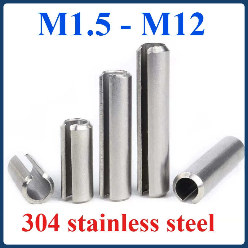 

304 stainless steel pins Spring-loaded open locating pins (cylindrical) are available in sizes ranging from M1.5 to M12.