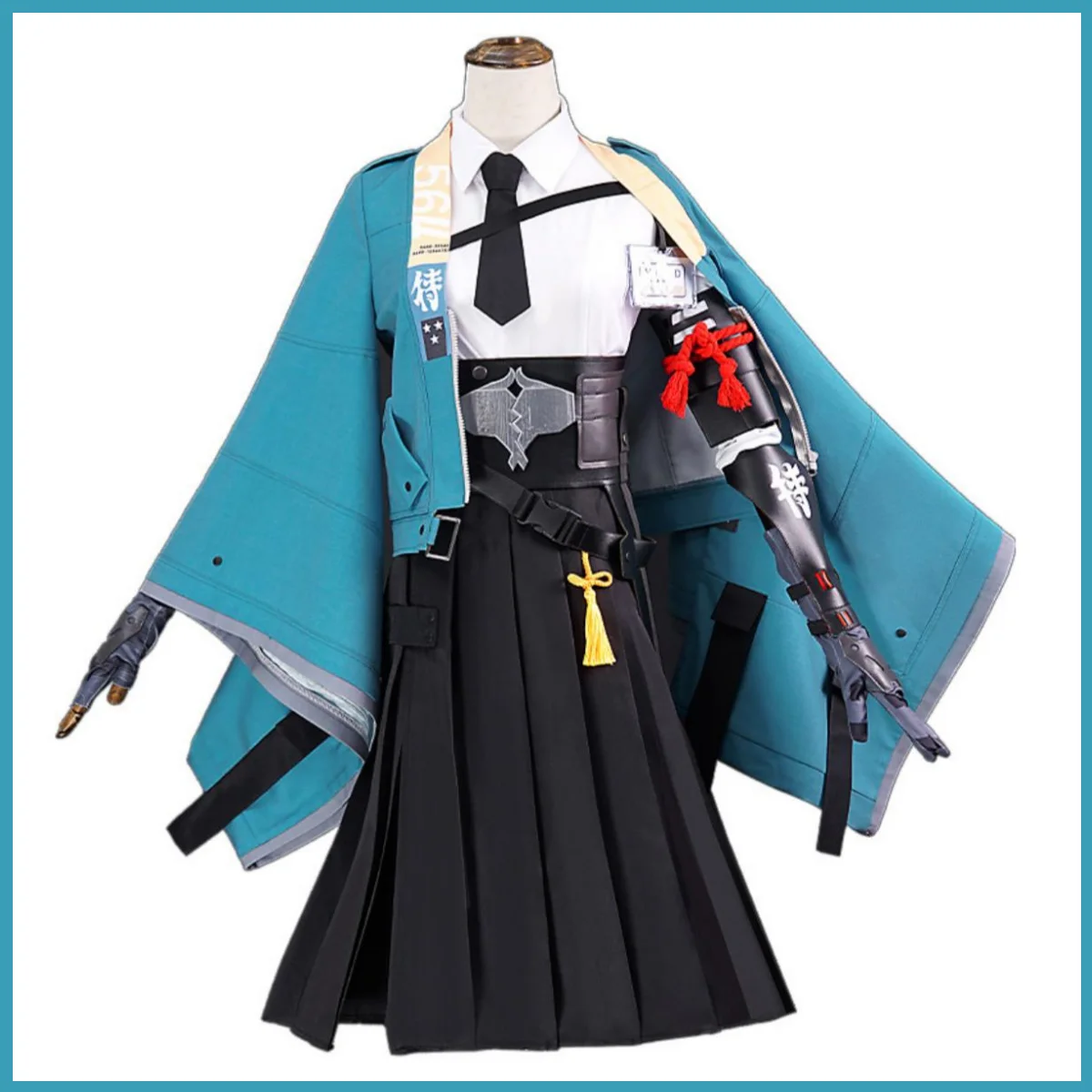 Anime Game Zenless Zone Zero Hoshimi Miyabi Cosplay Kostuum Sectie 6 Miyabi Pruik Mooie Uniform Rok Vrouw Kawaii Carnaval Pak