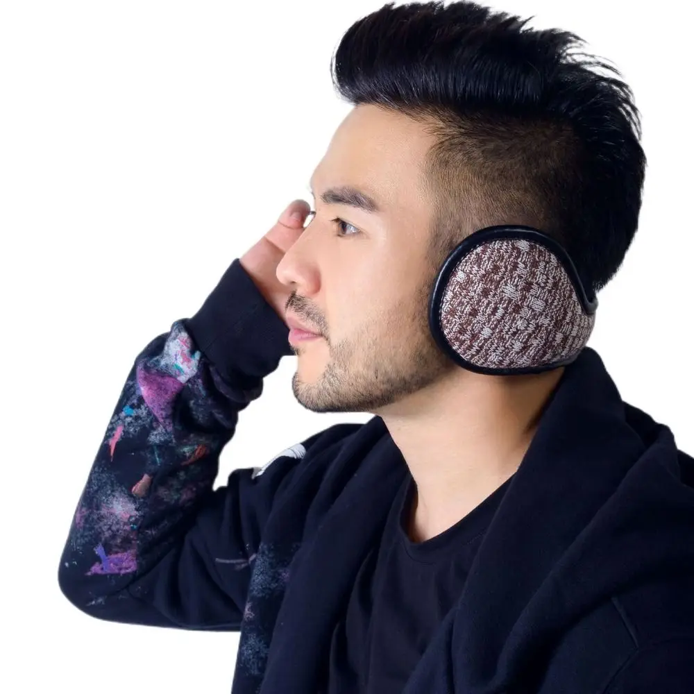 الشتاء مريحة للذكور للإناث رشاقته يندبروف إيرفلاب في الهواء الطلق تدفئة الأذن غطاء للأذنين غطاء للأذن للطي غطاء للأذن #4