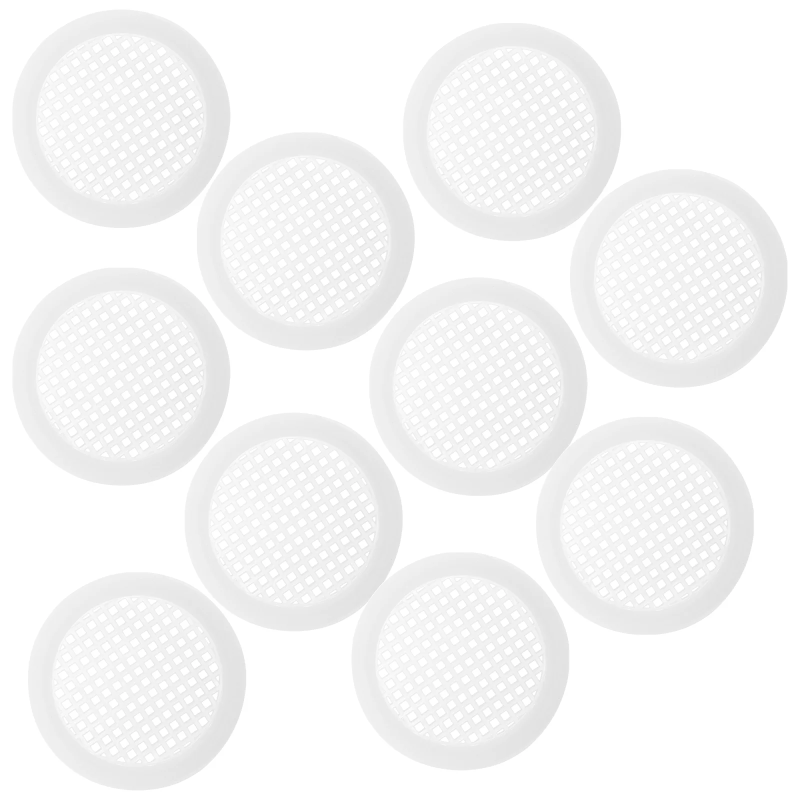 20 Pcs Replacement Cabinet Door Vent Ventilation Mesh Decorative Covers Pp Soffit