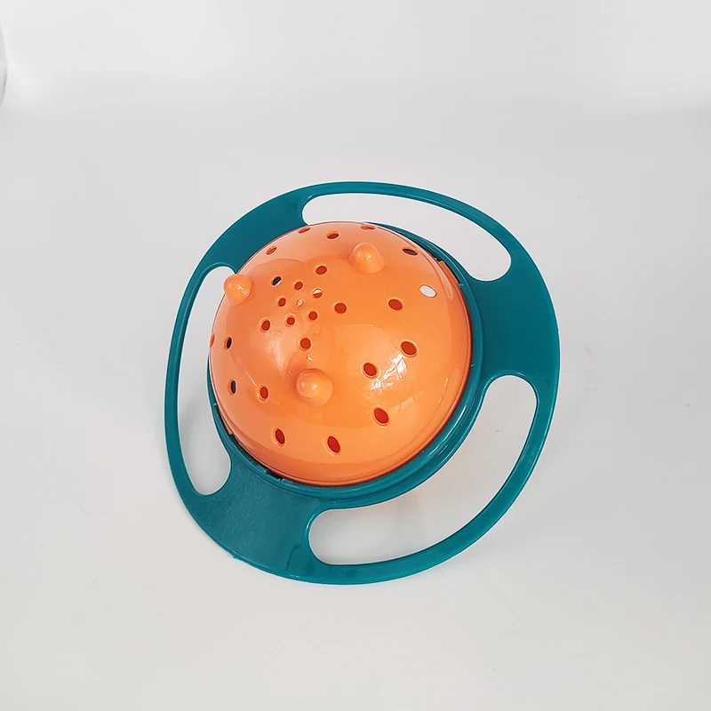 Universal Gyro Bowl 360 Grad Drehung auslaufs ichere Fütterung schalen für Baby Training Kinder Rotary Balance Neuheit Kreisel – Detail 8
