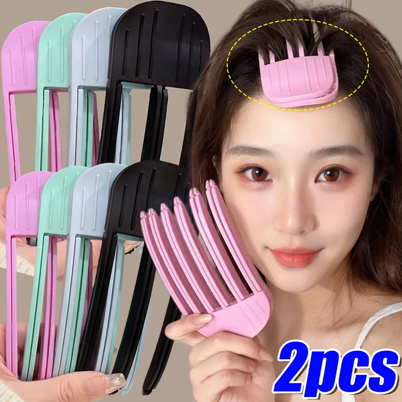 Fluffy Hairpin Curling Bangs Barrette Hair Roots Volumizing Hair Clips Women Curling Fixed Shape Clip Fashion Volume Hair Roller