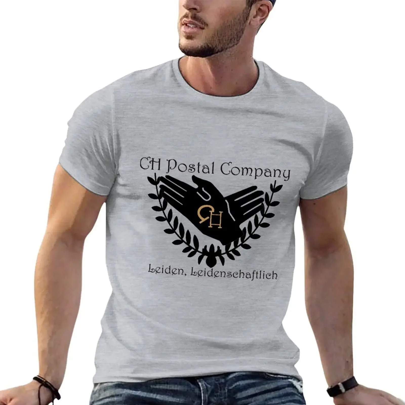 CH Postal Company (Violet Evergarden) \t T-Shirt tops vintage oversized t shirt graphic t shirts men t shirts high quality