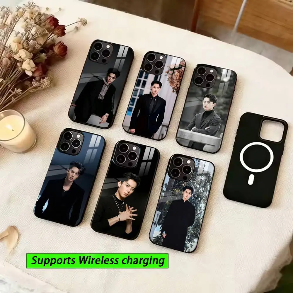 

D-Dylan Wang bad-boy vibe Phone Case For iPhone15,16,17,14,13,12,11 Plus,Pro Magnetic For Wireless Charging