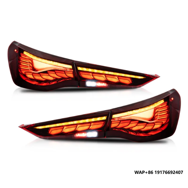 

Car Lights forBMW M4 G22 G28 4 Series 2021-2024 LED Auto Tail Lamp Assembly Upgrade CSL Suspension Design Hot Sale Accessories