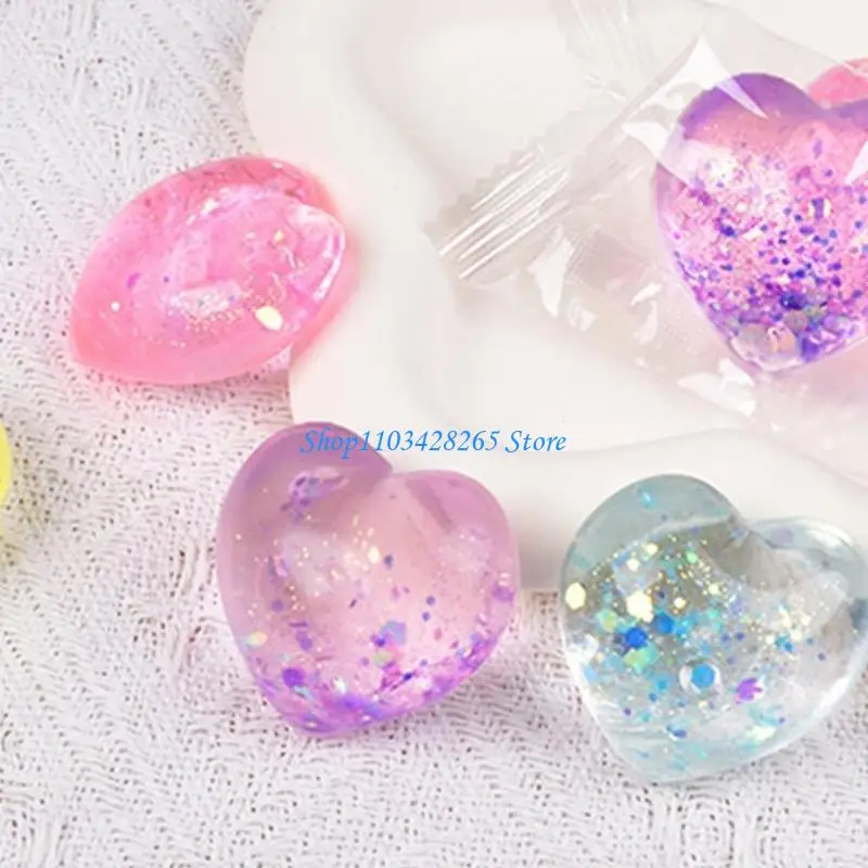 G2TE Squeeze Love Heart Pinch Toy Decompress Stretch Toy cho người lớn Cứu trợ tay người lớn