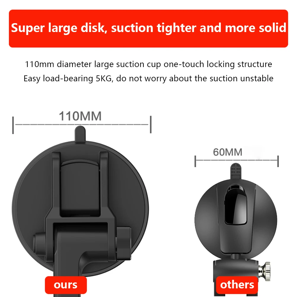 Truck Mobile Phone Holder Multi-Function Bus Universal Windshield Mobile Phone Mount Dashboard Phone Holder Stand