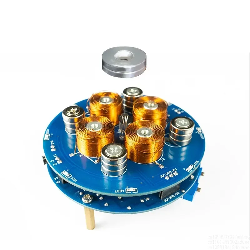 DIY Magnetic Levitation Kit, Student Fun Tech Set, Soldering Circuit Board Parts, Interactive Learning Tool