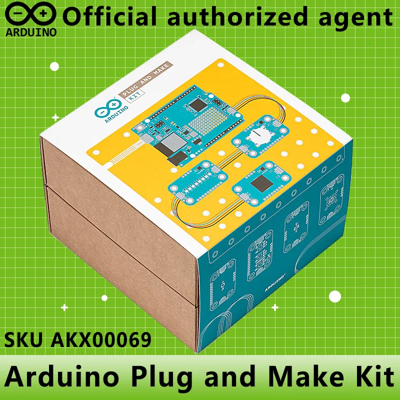 arduinoプラグアンドメイクキット-arduino-uno-r4-wifi-akx00069-abx00087-modulino-イタリア製オリジナル開発キット