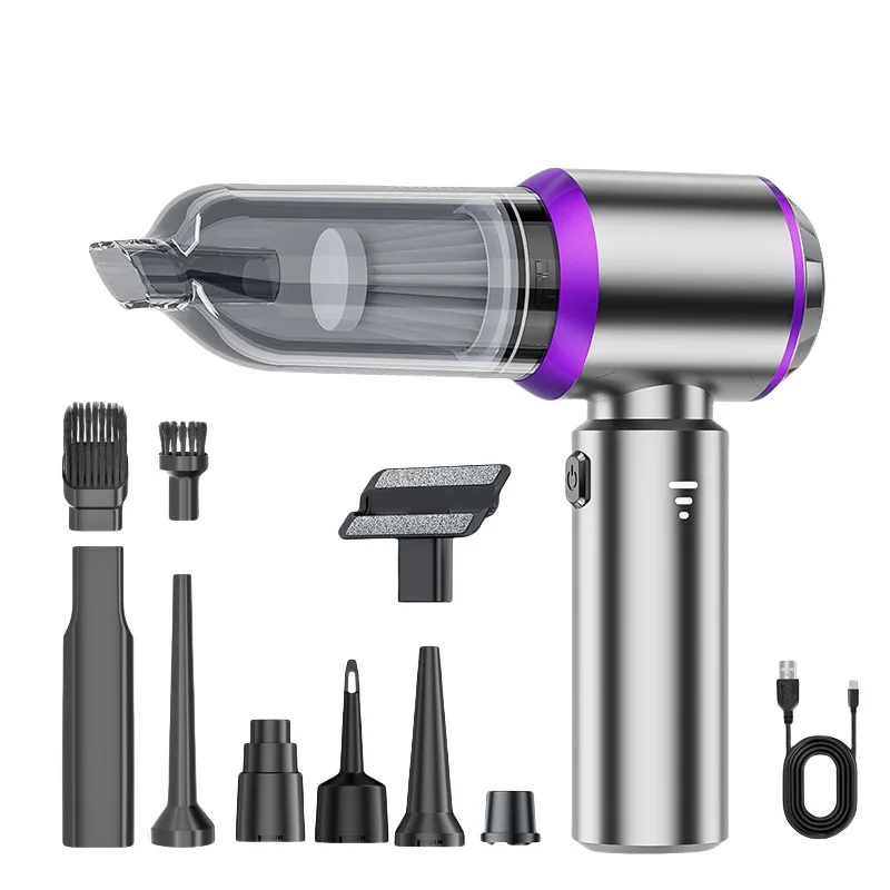 

Car Vacuum Cleaner With Brushless High Power Super Strong Three Speed Adjustment Suitable For Both Home And Car Use