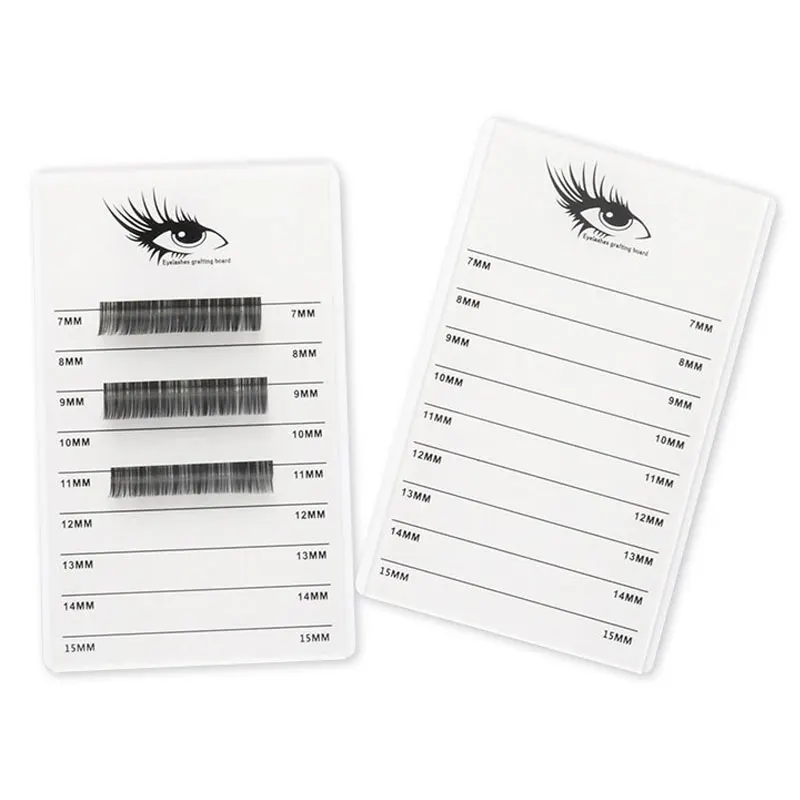 1Pc Acrylic Lash Holder Palette False Eye Lashes Pallet Board Stand Pad Eyelash Extension Makeup Accessories
