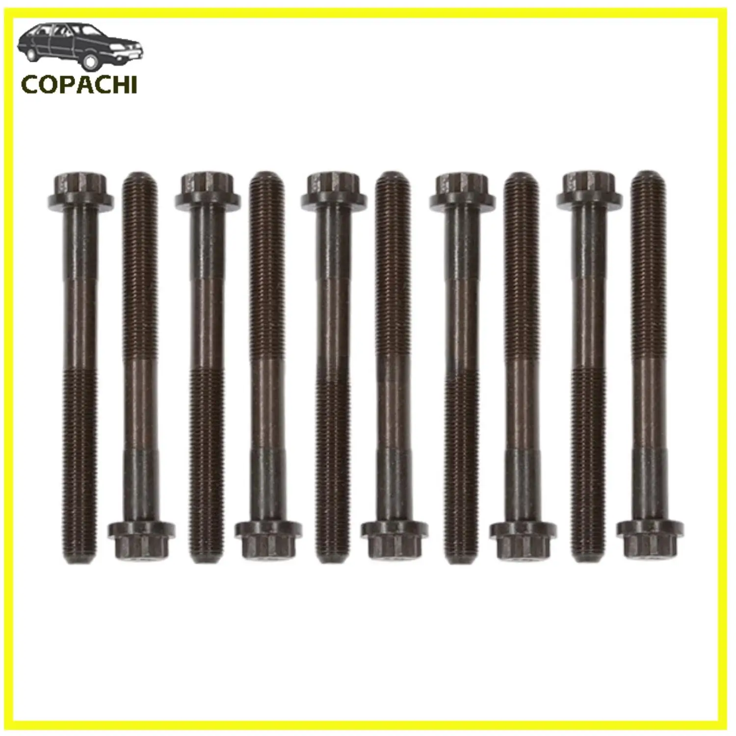 

1set Cylinder Head Bolts For 05-16 Toyota Tacoma 2.7L DOHC 16V 2TRFE Engine Car Accessories Parts Replacement with Warranty
