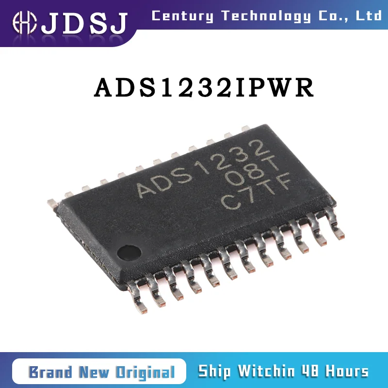 

1PCS/10PCS/50PCS/100PCS ADS1232IPWR IC ADC 24BIT SIGMA-DELTA 24TSSOP Brand New Original Chip