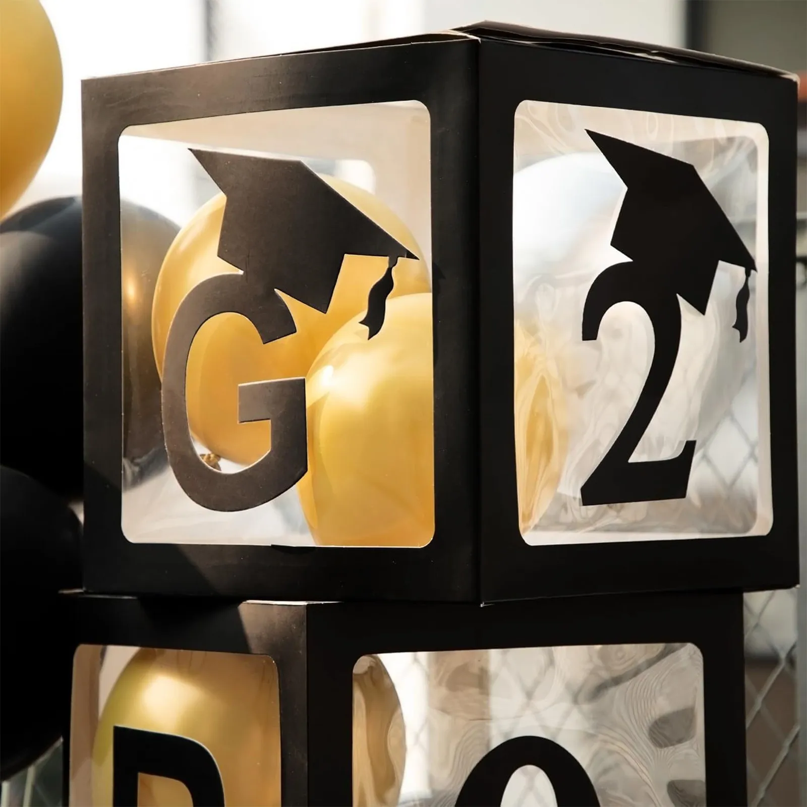 صندوق أسود جديد لتزيين حفلات التخرج مع رسائل التخرج ومنتجات منزلية مفيدة 2025 ديكور منزلي #4