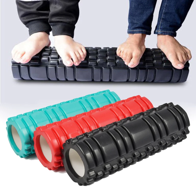 26cm Foam Massage Roller Deep Tissue Back Pain Relief Muscle Training Fitness Pilates Sports Relaxation EVA Yoga Column Exercise