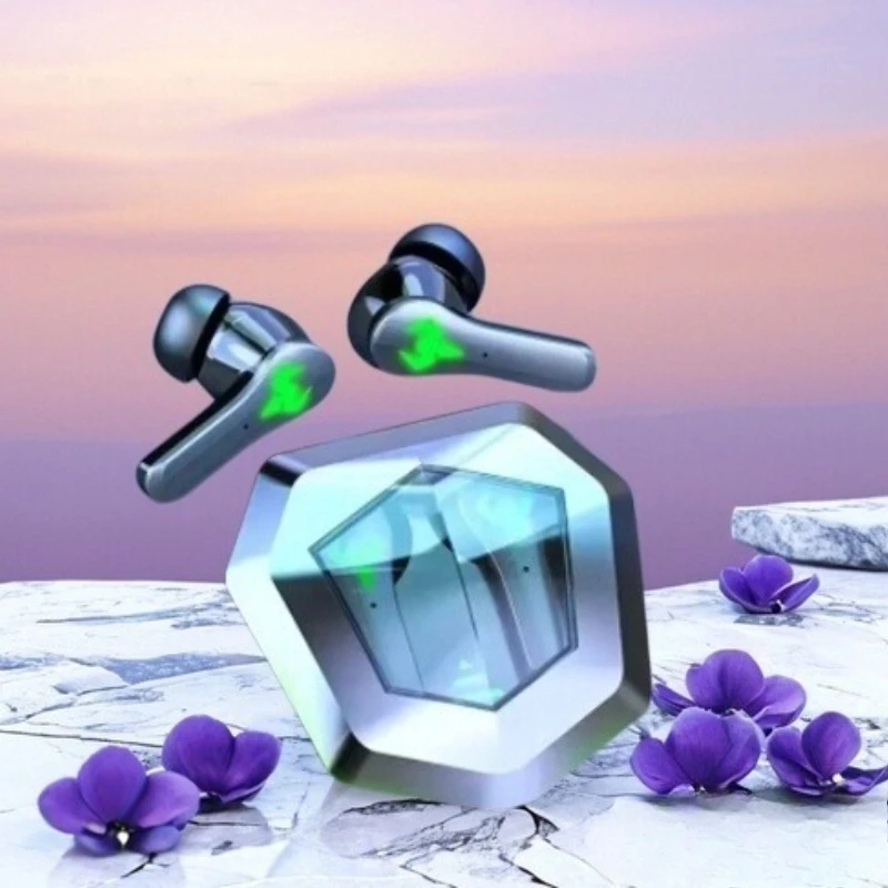 N35 Wireless Bluetooth 5.2 Headphones Noise Reduction Touch Control Earbuds Gaming Headset Music HD Calling Earphone with Mic