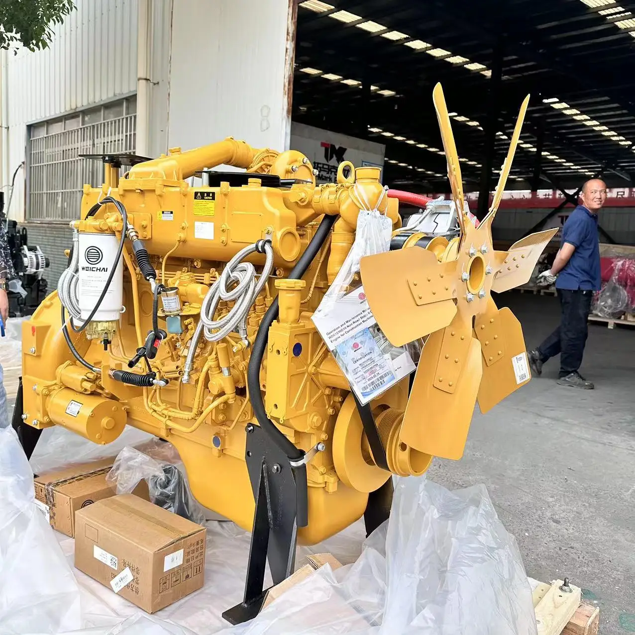 Weichai WD10G220E21 220HP Mechanical Control Diesel Construction Engine Motor diesel 6 Cilindros for Wheel Loader (XCMG SDLG LG)