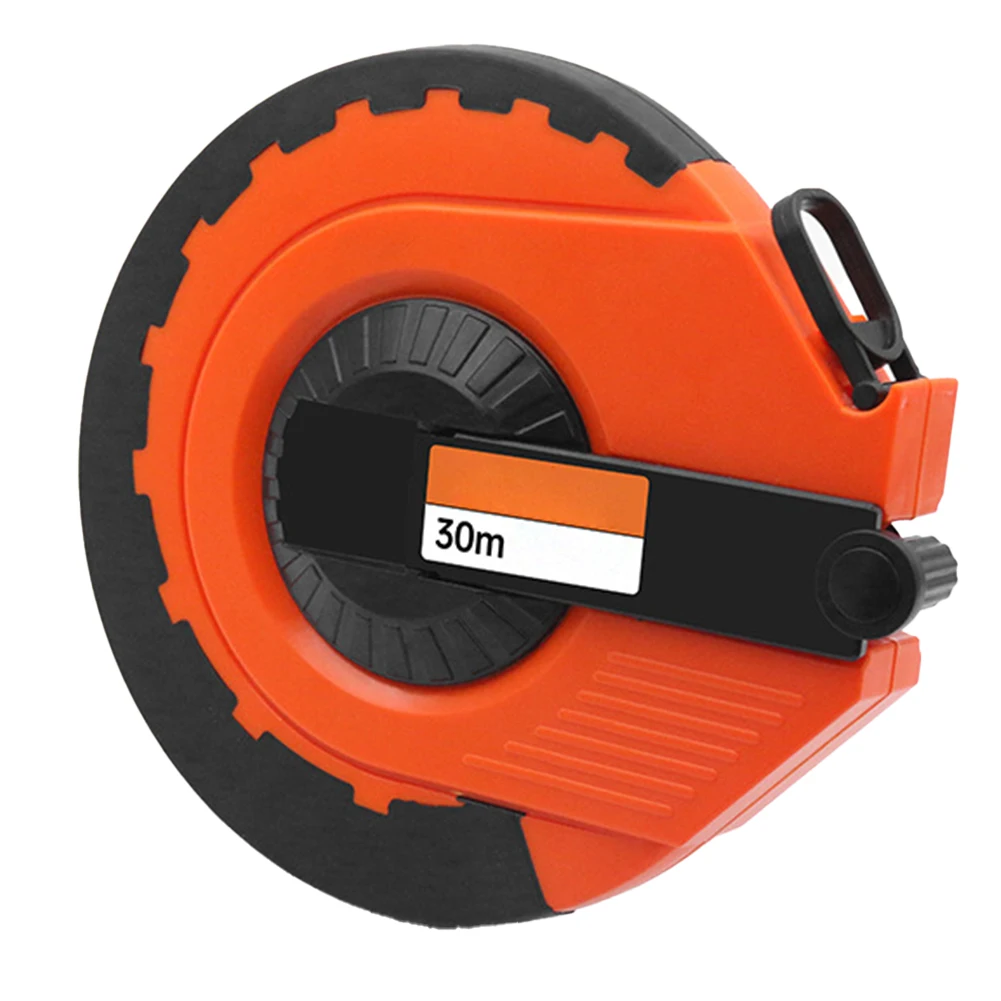 

50M Tape Measure Household Tape Measure Household Use Complex Projects Tensile And Tough Rubber Coating Handle
