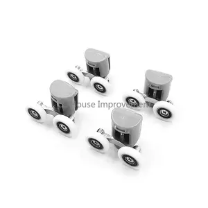 Cabines de duche Polia, Quarto Rolo, Corredores, Rodas, Polias, Polias Diâmetro, Double Top, 4 Singel Inferior, 8 10 principais vendas roletes para cabine de duche - №6