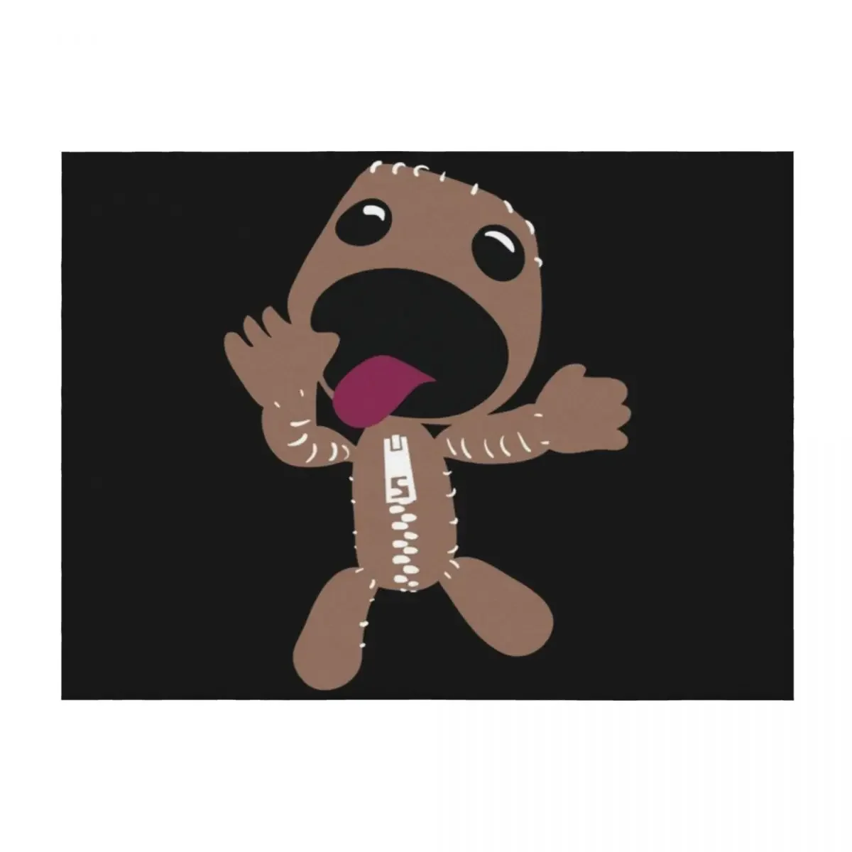 

Little Big Planet Sackboy Throw Blanket Flannels Soft Plush Plaid manga Blankets Sofas Of Decoration Blankets