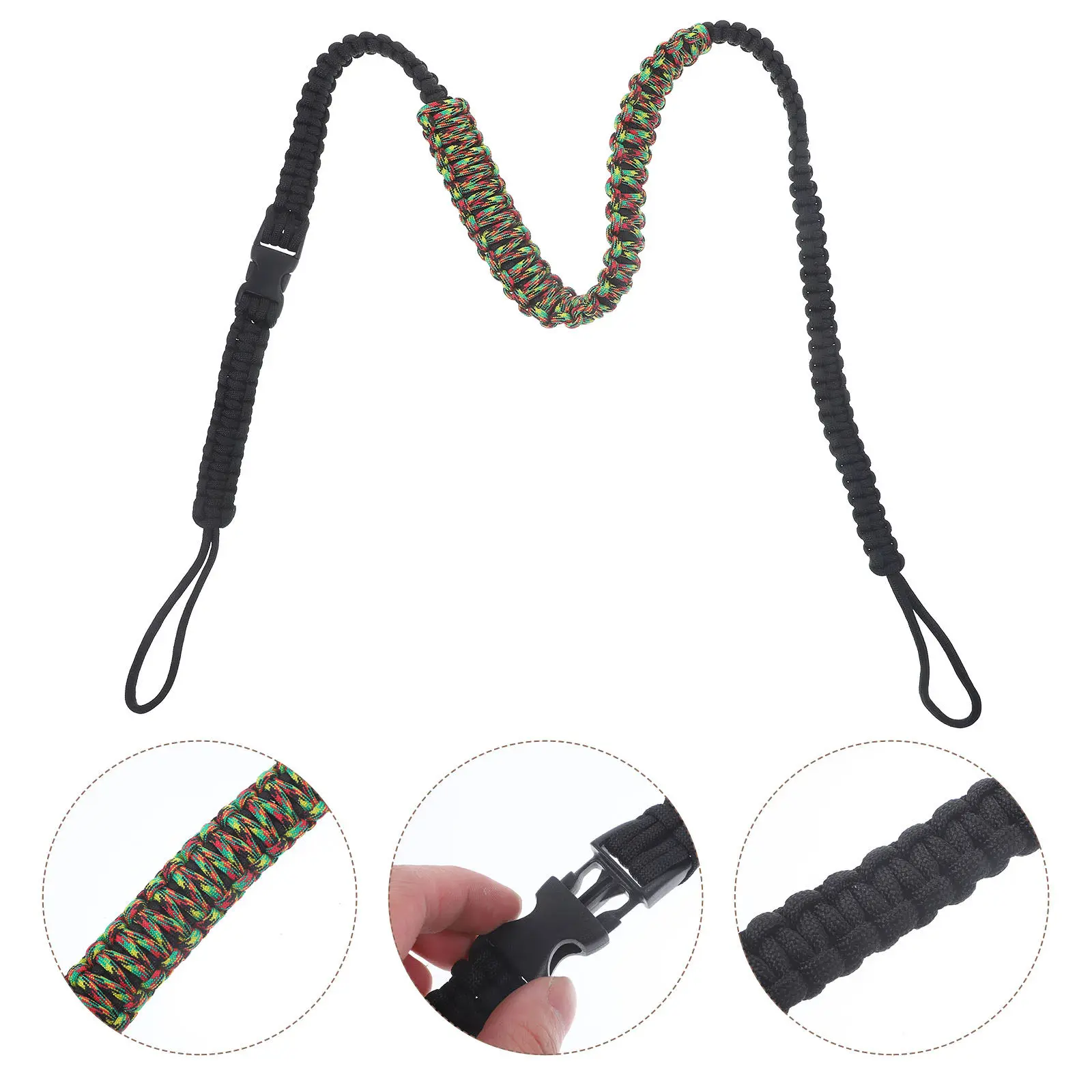 Comfortable Elastic Camera Shoulder Strap Wide Adjustable Polyester Strap Strong Sewing Long-Lasting for