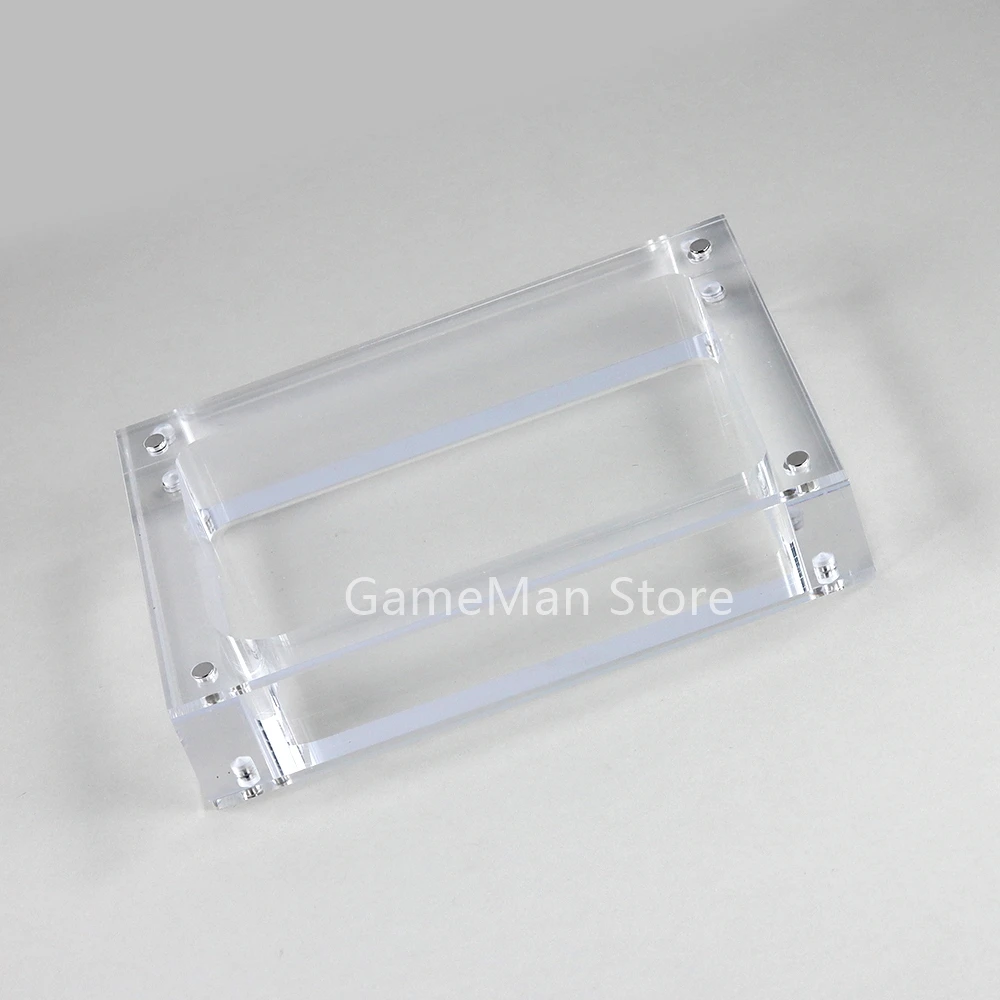 1szt Do konsoli Gameboy GB GBA GBC GBP GBM GBA SP Przezroczysty akrylowy wyświetlacz Pudełko do przechowywania Akrylowa obudowa Magnetyczna osłona ssąca — zdjęcie produktu 3