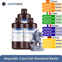 3kg ANYCUBIC Standard UV Resin For Photon 3D Printer Photon Printing Material Figurine Models LCD UV Sensitive Normal Liquid
