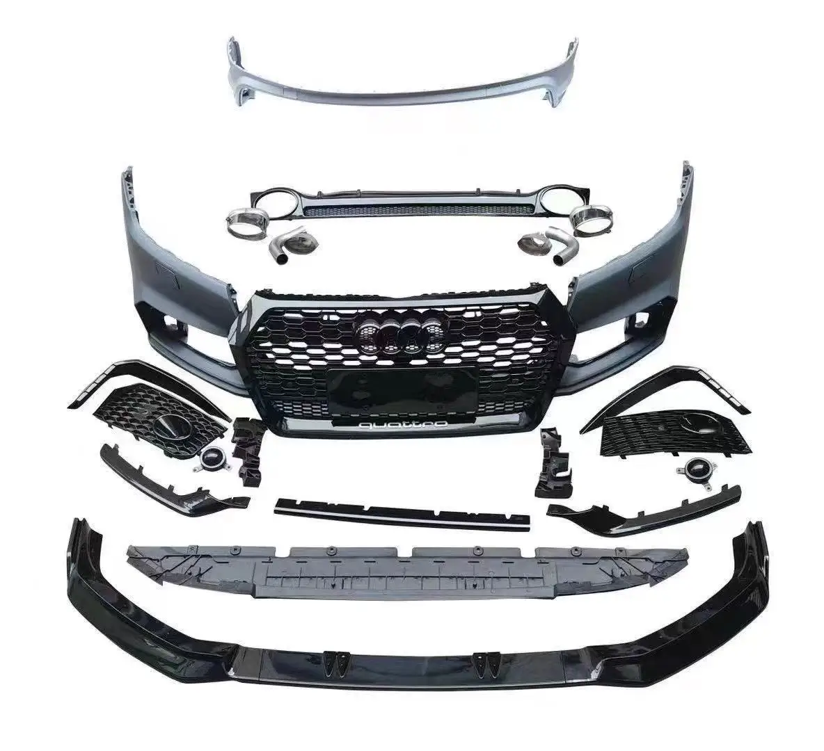 Modified Car Parts Auto Bodykit Q5 Q5L Full Body Kit Set Upgrade SQ5 RSQ5 Face Lift Facelift For Audi Q5 Q5L Car Bumpers