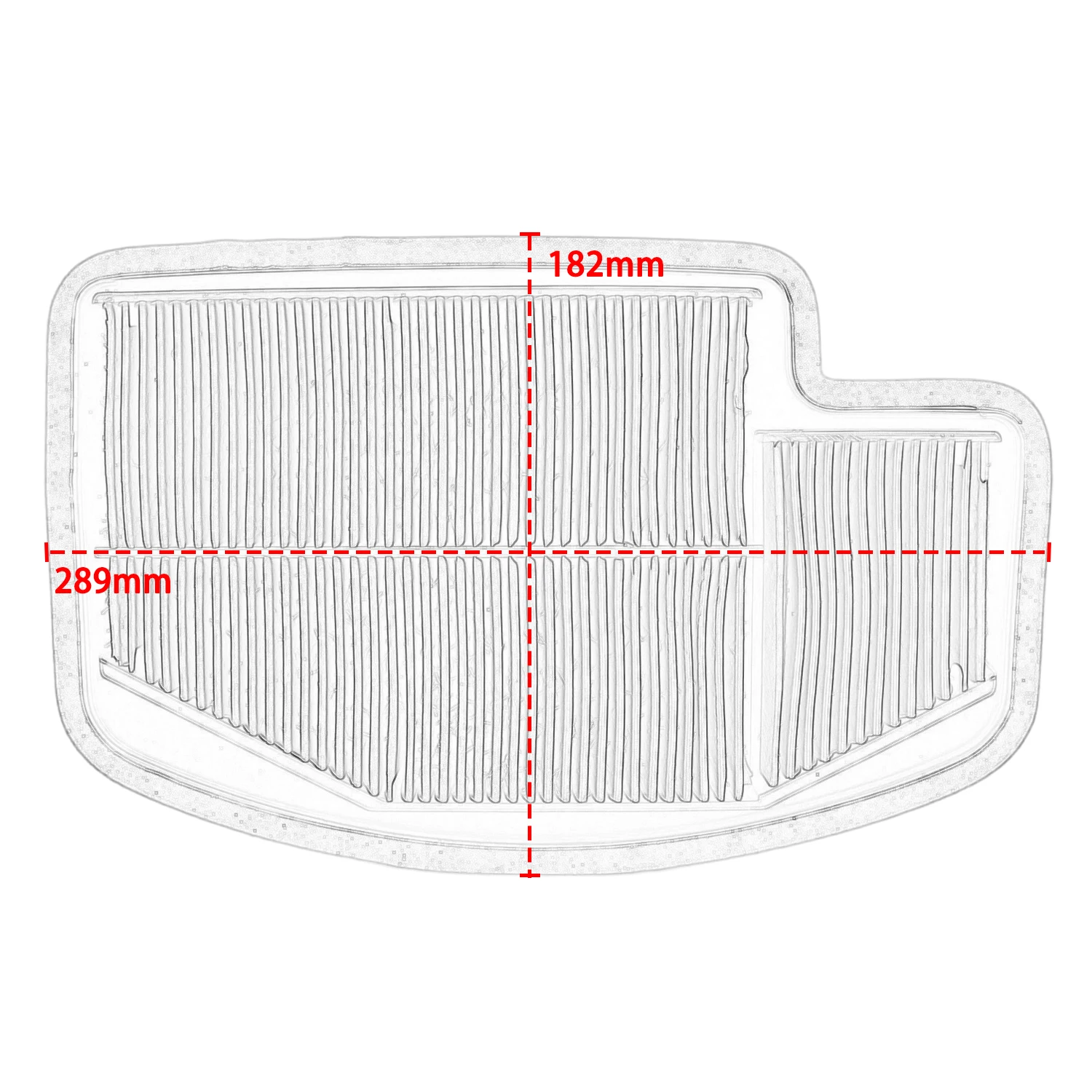 Motorcycle Engine Air Filter Cleaner Air Intake Filter Element Accessories For Triumph SPEED TRIPLE 1200 T2205748