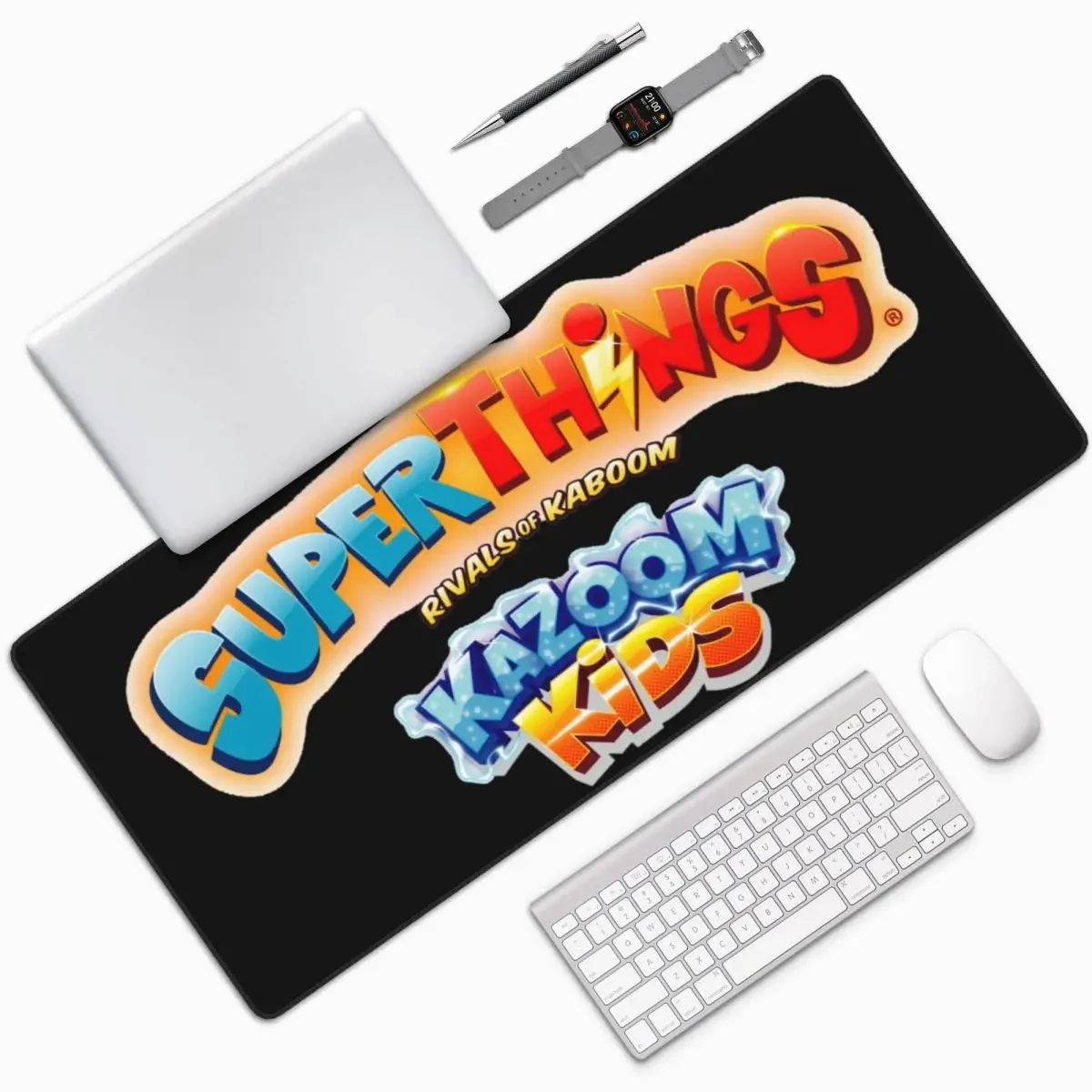 Superthings Large Mouse Pad Computer Keyboard Mouse Mat Gamer PC Laptop Desk Mat Office Accessories Table Mats