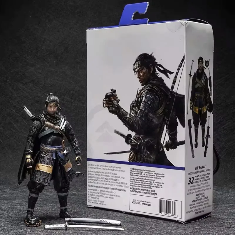 

Призрак Цусимы, модель игры, Цзинь Сакай, фигурки ДЖИН САКАИ, самурай, фигурка, игрушки, аниме, периферийные устройства, подвижная фигурка манги, подарок