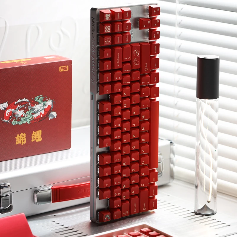 FBB أغطية المفاتيح KOI PBT صبغ الفرعية قبعات المفاتيح المخصصة الكرز الشخصي ل Mx الكرز التبديل الألعاب لوحة المفاتيح الميكانيكية 68 75% 87 98 لتقوم بها بنفسك عدة