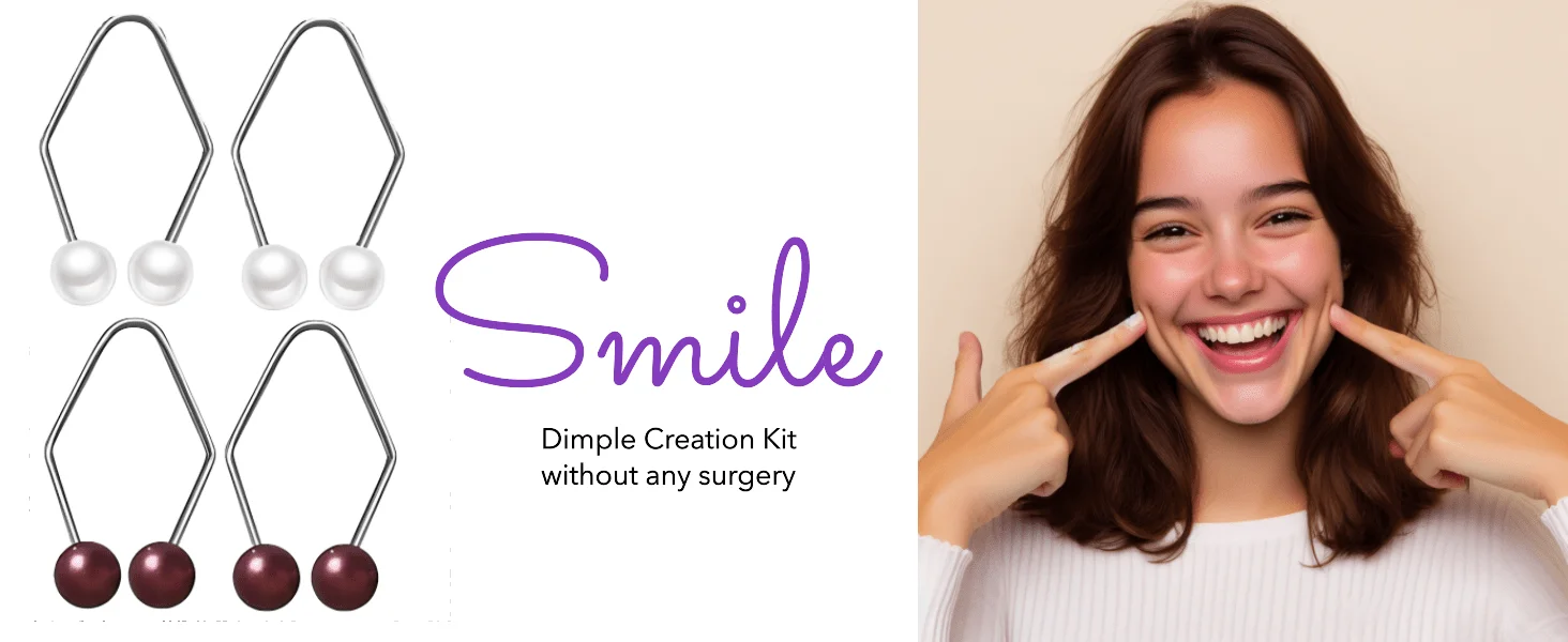 2PCS Gesicht Dimple Maker Trainer Gesichts Dimple Training Gerät Für Ein Charmantes Aussehen Natürliche Lächeln Enhancer Gesicht Schönheit Werkzeuge – Detail 2