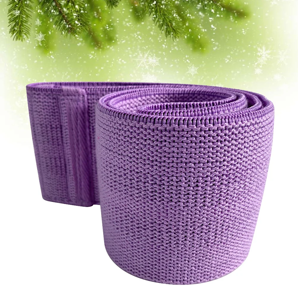 

1pc Hip Resistance Band Purple Durable Fitness Loop For Glute Activation Squats Workout Stretching Exercise Bands Tension Band