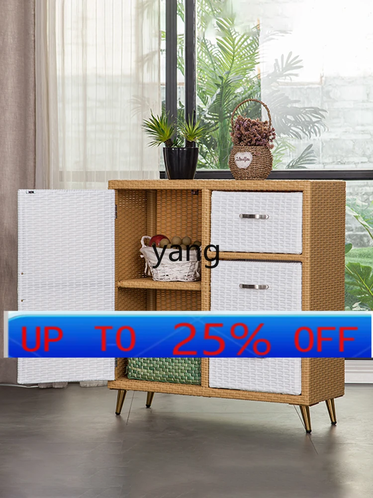 LH Outdoor Hallway Shoe Cabinet Integrated Locker Balcony Living Room Shelf Subareas Screens